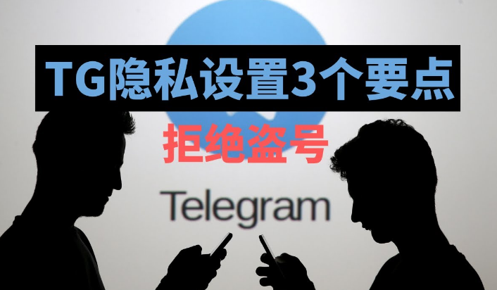 Telegram防盗三要点,隐私设置教程