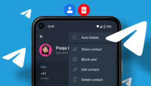 如何删除Telegram 联系人
